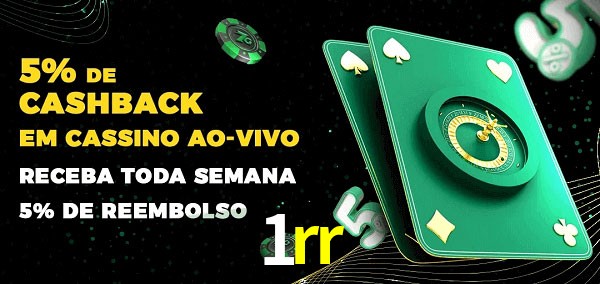 Promoções do cassino ao Vivo 1rr